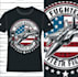 make high quality t shirt fighter jet logo