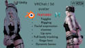 create a custom vrchat avatar, 3d avatar, vrc avatar and vr character