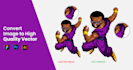 do vector tracing, recreate, and vectorize logo or images