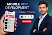 develop ai android and ios apps using flutter and futter flow with integration