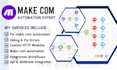 slack integration slack automation make com automation airtable automation n8n