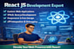 develop a fast responsive landing page with react and nextjs