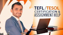 guide you through tefl, tesol, or celta with one to one coaching