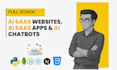 build ai saas apps, ai chatbots, and ai saas websites