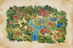 draw 2d rpg fantasy map, landscape, dndart map design