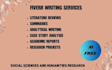 offer research services in social sciences and humanities