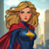 create a cartoon as a superhero based on a photo