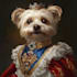create custom royal pet portrait in high quality