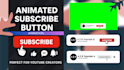 create animated youtube subscribe button with transparent bg