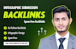 do manual infographic submission on top image sharing sites with dofollow link