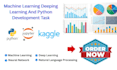 do machine learning , deep learning  and python development