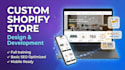 create and design your custom shopify ecommerce website