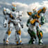 3d model the robot and mecha