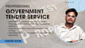 be your tender expert, gem consultant, and rfp rfq writer