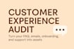 audit and improve your customer experience touchpoints