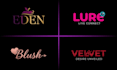design unique adult industry, camgirl, dating  erotic logo for your business