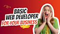 create a modern responsive landing page in HTML CSS js or basic react