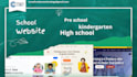 design and develop a professional kindergarten, preschool, high school website