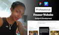 design and develop your website with framer, convert also figma to framer