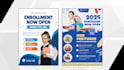 create premium school posters, educational flyer and banner