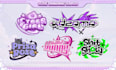 design a y2k logo for streamer or brand