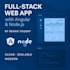 develop angular web, mobile apps with firebase, node, chat, auth, calendar