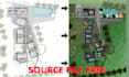 draw 2d and 3d render floor plans in photoshop