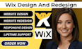 revamp wix website redesign wix website design expert