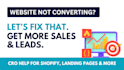 optimize your website for maximum conversions and sales