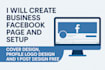 create and setup a professional facebook business page