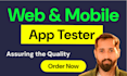 be your usability QA tester for web apps