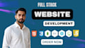 built website development, full stack saas web developer ai app ai web developer
