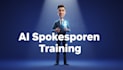create ai spokesperson training course videos, explainer videos, and ai avatar