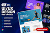 create figma ui ux design mobile app design web app ui design figma wireframe