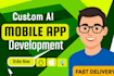 develop ai mobile apps, ai chatbot saas apps, chatgpt, ios android using flutter