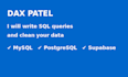 write sql queries and clean data