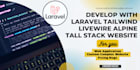 develop website or system with laravel
