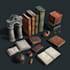 create nice 2d game assets, props, icons, objects and UI