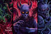 custom illustration dark art and psychedelic