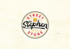 design powerful old fashioned take away store logo