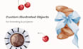 create watercolor illustrations of everyday objects for branding and products