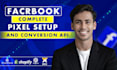 setup meta facebook pixel conversion API and ga4 server side tracking via GTM
