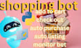 build auto purchase bot, popmart bot, auto buying bot, auto checkout bot