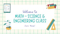 teach math sciences and engineering subjects
