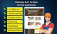 create handyman, roofing, hvac websites to get leads