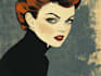 draw retro vintage cartoon illustration