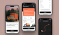 develop an ai logistics app, a delivery app, and a fleet management app
