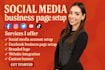 create, setup facebook business page setup social media account setup