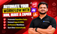 do make com, zapier and n8n integration into your workflow