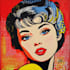 draw pop art portrait in roy lichtenstein style